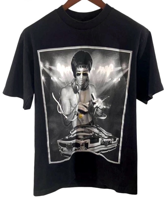 Other - Men’s Bruce Lee DJ Black Graphic T-Shirt Size Large